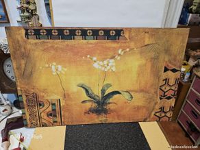 Vintage: lamina en tabla antiguo